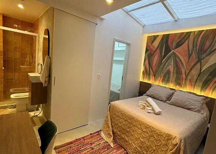 Charming Studio Just 2 Blocks From Copacbana Beach Rio de Janeiro